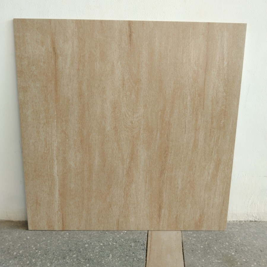 GRANIT LANTAI MOTIF SERAT KAYU PERMUKAAN KASAR UKURAN 60X60 | ARNA ALIZA BEIGE 60X60