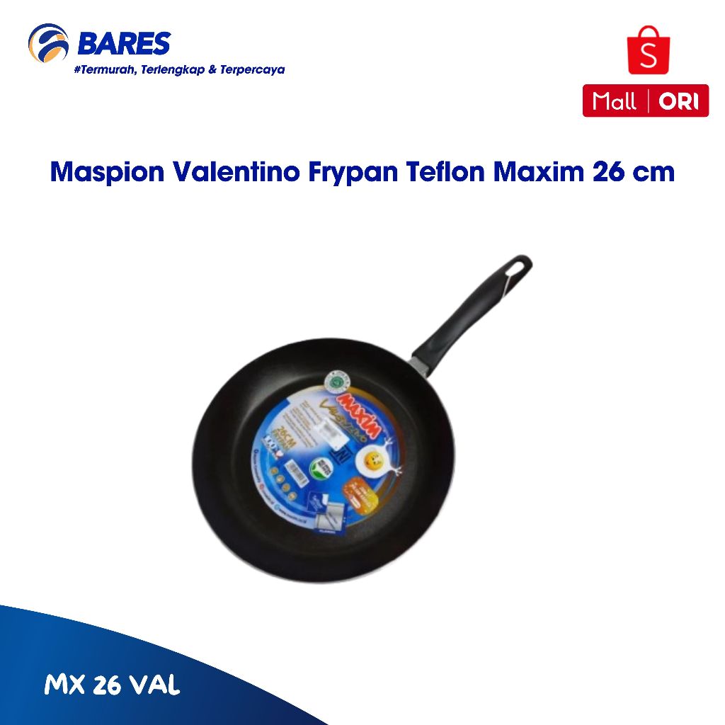 Maspion Valentino Frypan Teflon Maxim 26 cm