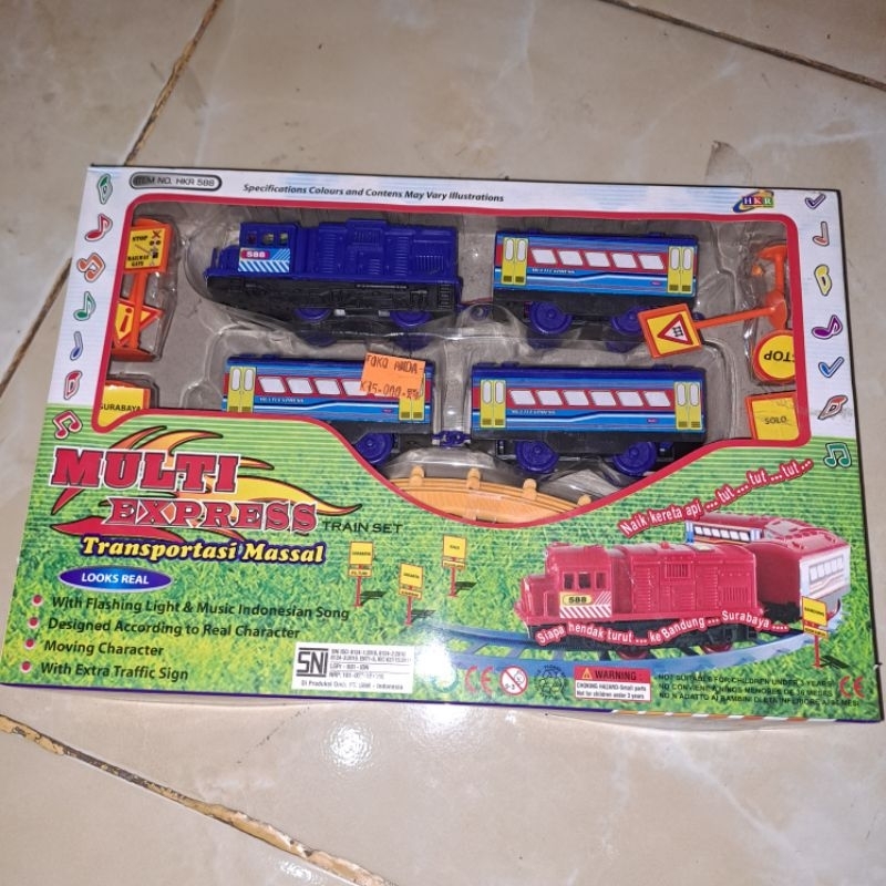 free baterai , mainan kereta api