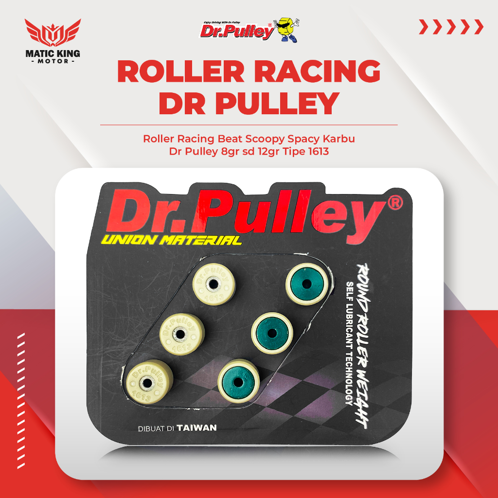 MaticKingMotor Roller beat scoopy spacy 110 karbu dr Pulley  08gram sd 12gram Tipe 1613