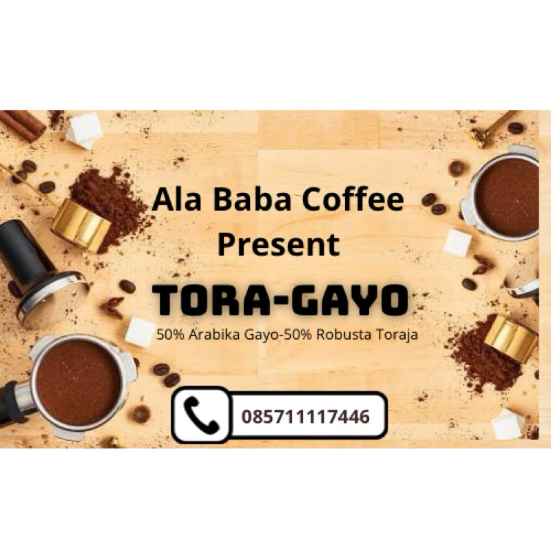

Kopi Tora-Gayo Giling Segar 100gr