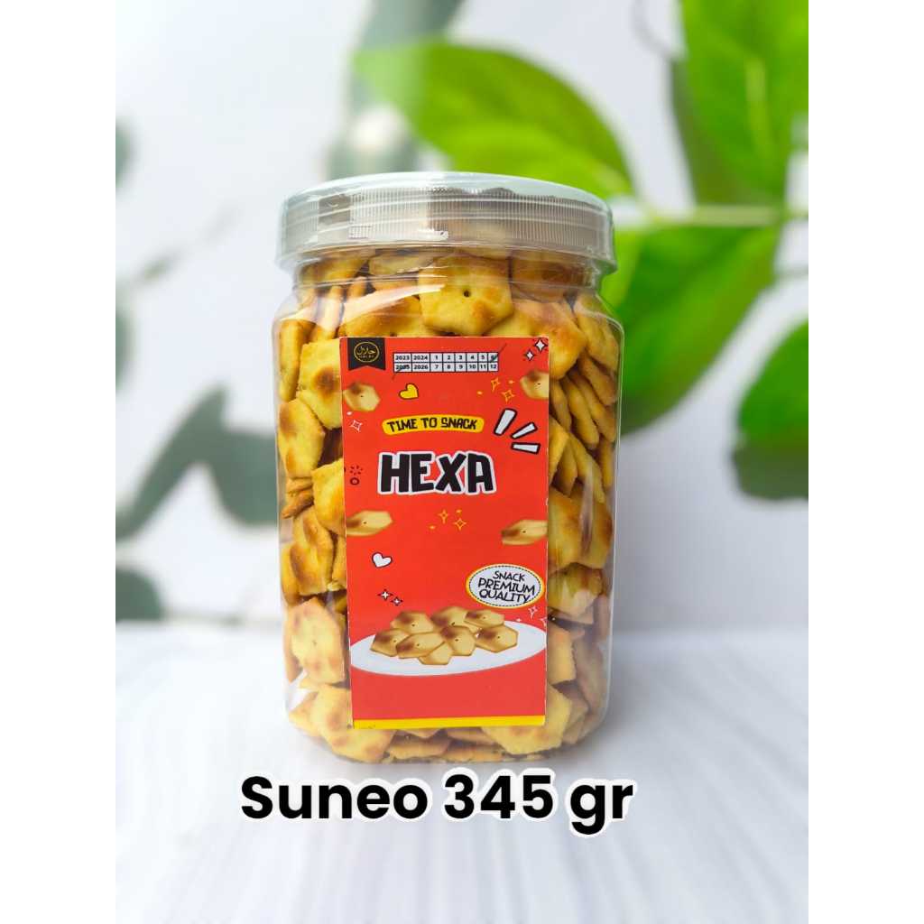 

TOPLES SUNEO SNACK NISSIN HEXA CRACKERS 345 GR