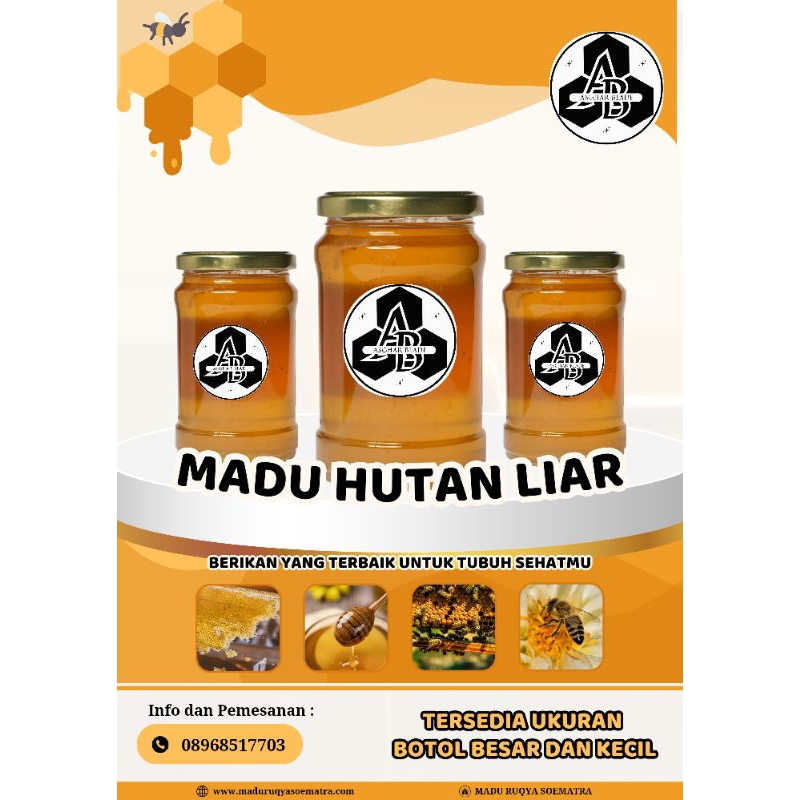 

AB Botol Besar dan Kecil Madu Hutan Liar