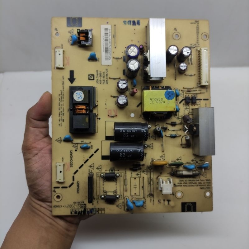 PSU - POWER SUPPLY - REGULATOR - MESIN TV LCD/LED SHARP LC 24N407 - 24N407I - 24N4071