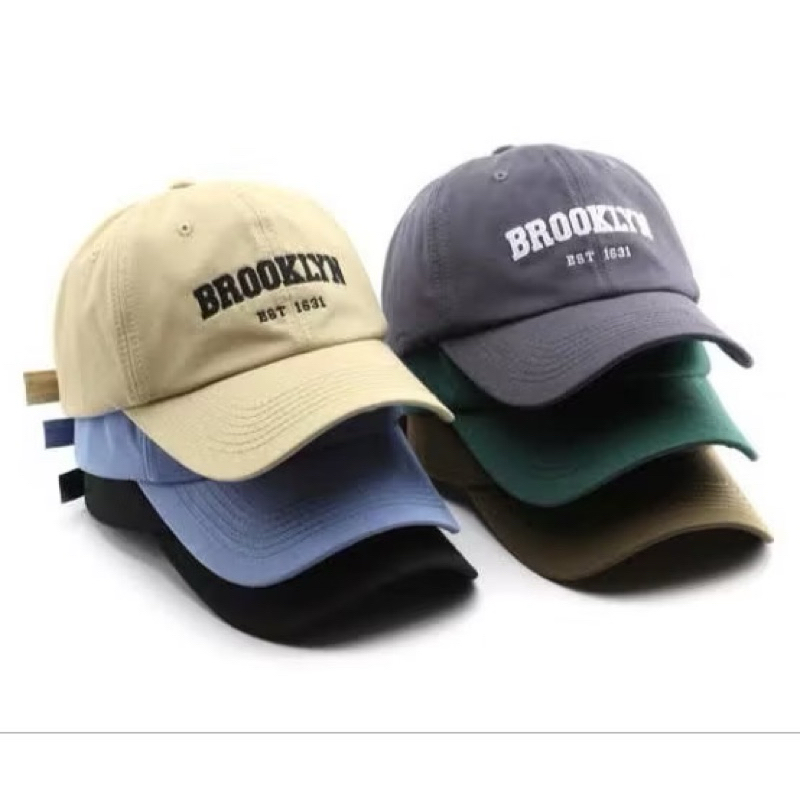 Topi Baseball Pria Wanita Brooklyn New York  1989 Gratefull Korean Style Mens Fashion