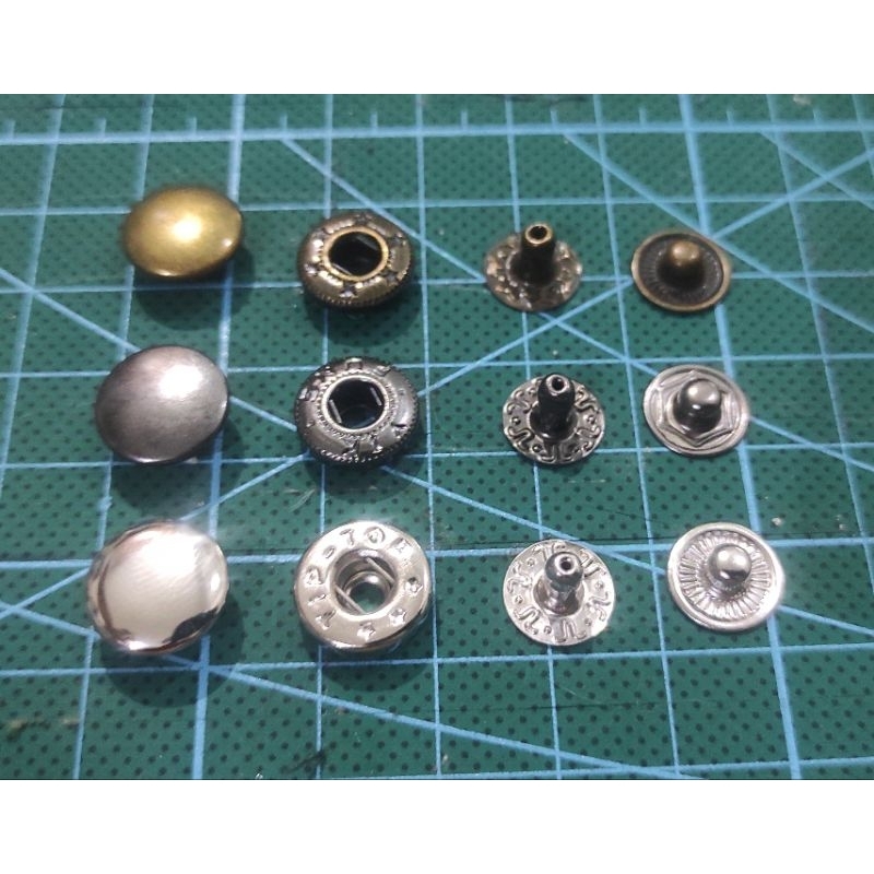 Kancing Jepret Besi /Snap Cetet 12mm