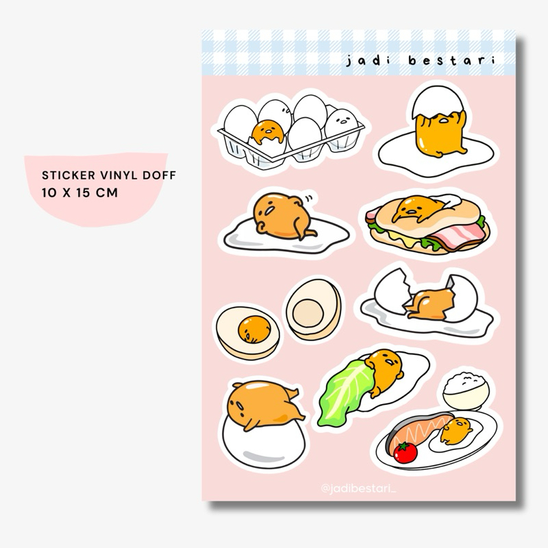 

Sticker Pack Gudetama Sushi #2