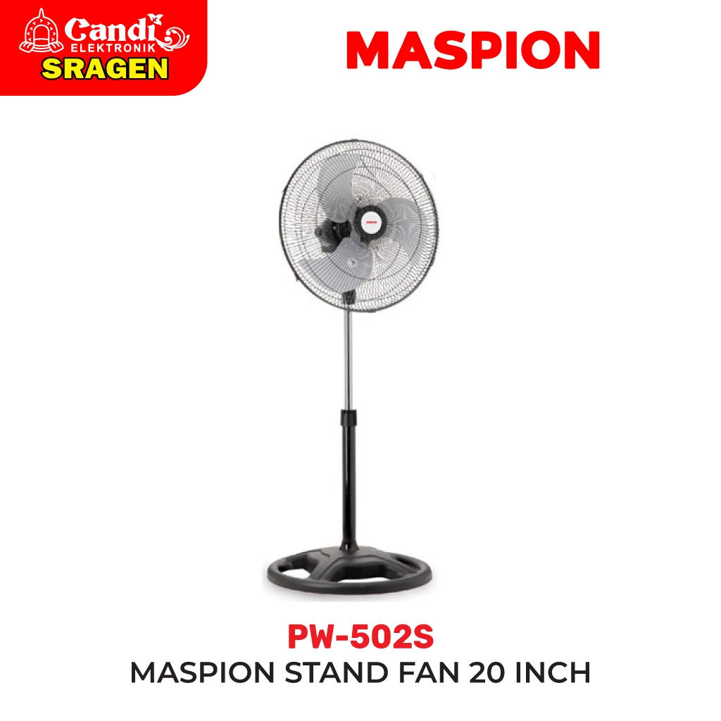 MASPION Kipas Angin Berdiri 20 Inch PW-502S