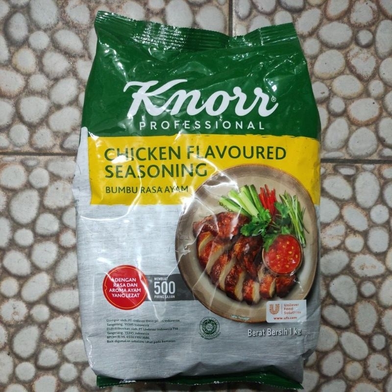 

KNORR CHICKEN FLAVOURED SEASONING (BUMBU RASA AYAM) 1KG