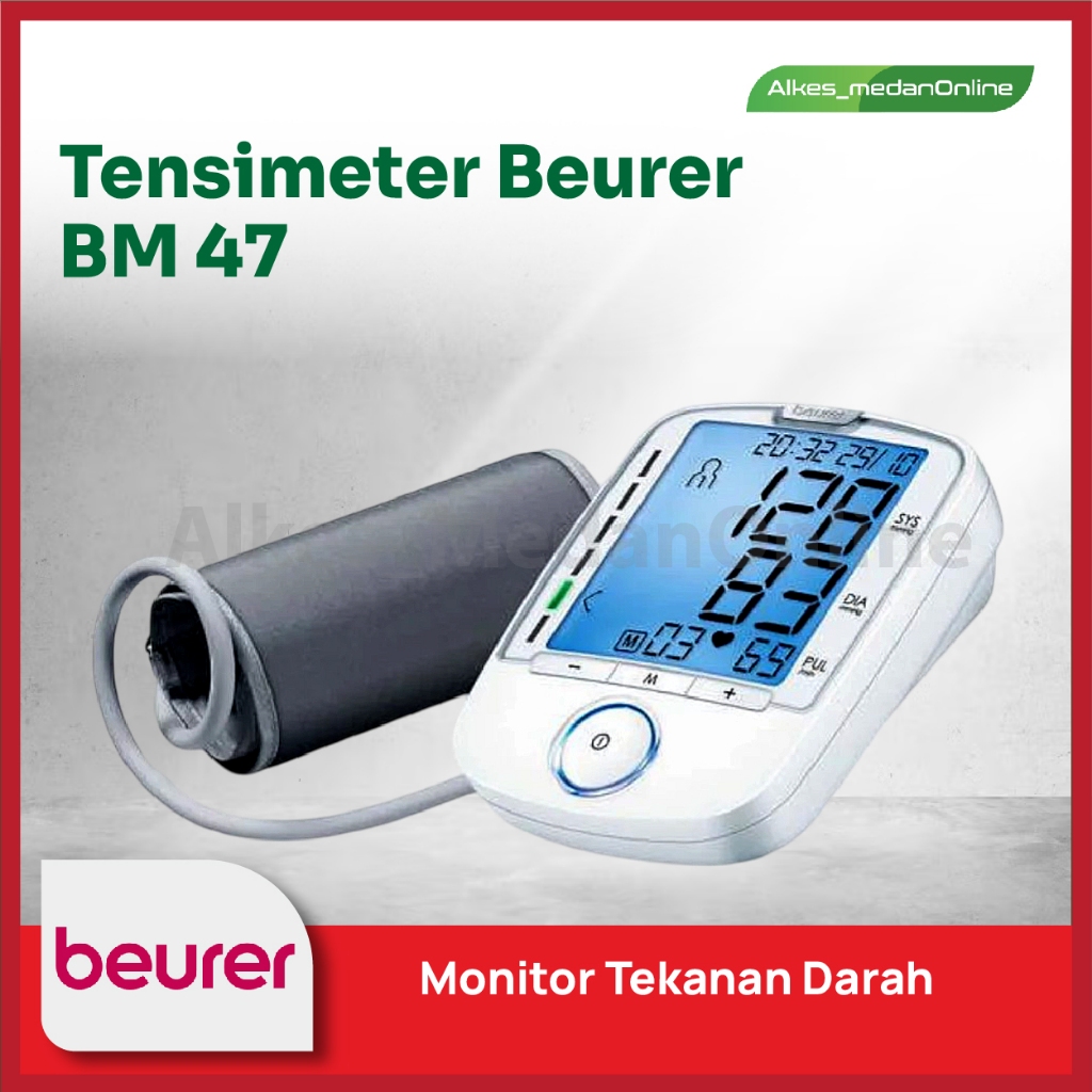 BEURER l Tensimeter Digital BM 47 l Alat Ukur Tekanan Darah