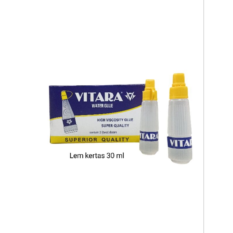 

lem kertas 30ml per kotak isi 24