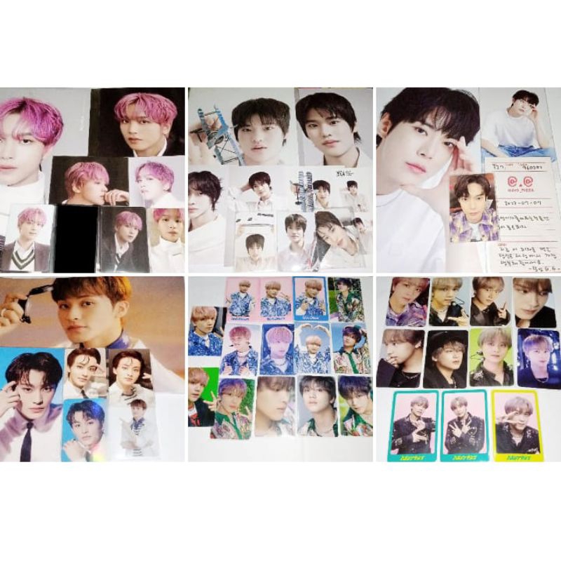 [BACA DESKRIPSI, TAKE SET, DM] PHOTOCARD POSTER POST CARD OFFICIAL HAECHAN MARK SOHEE SEASON GREETIN