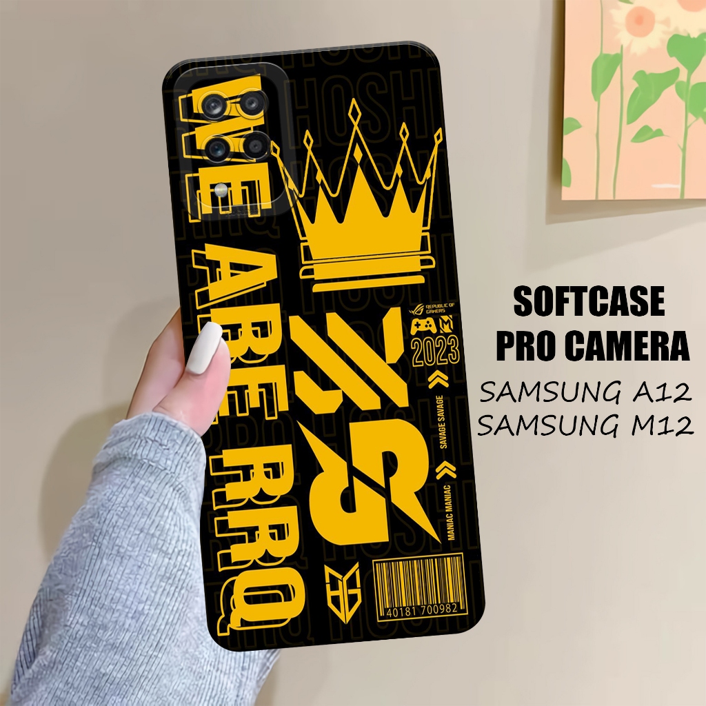 Case SAMSUNG  A12 - M12 - SAMSUNG  A12 - M12  Terbaru - Softcase  SAMSUNG A12 - M12  - Softcase Pro 