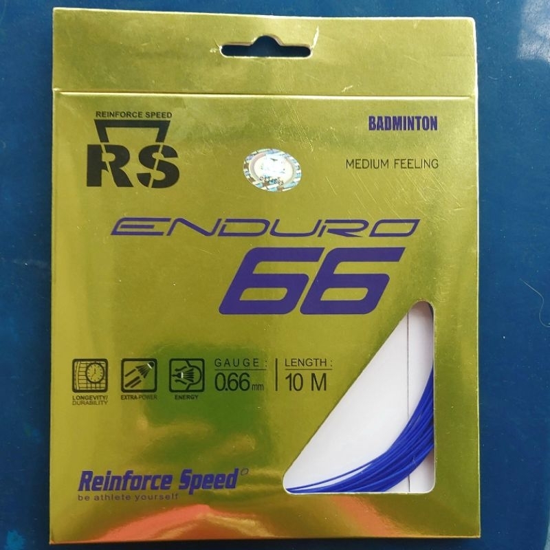 Senar Raket Badminton Bulutangkis Reinforce Speed RS Enduro 66 Enduro66