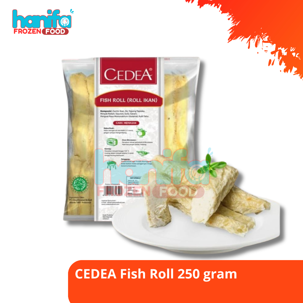 

CEDEA Fish Roll 250 gram | Ikan Gulung 250 gram enak murah bergizi