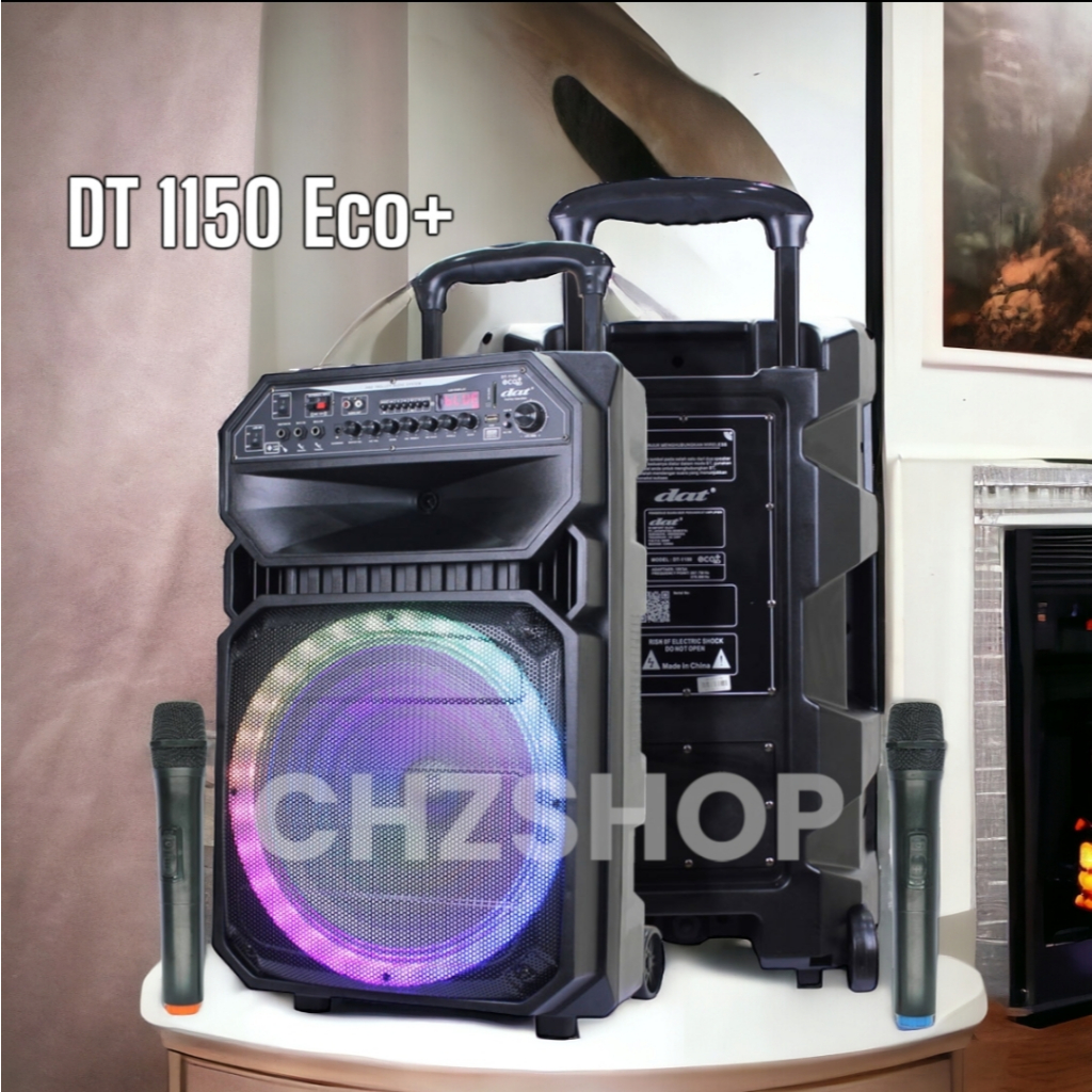 DAT DT 1150 Eco+ Speaker Portable Speaker Bluetooth Speaker Troli 15 inch DAT DT1150 Eco Plus DISKON