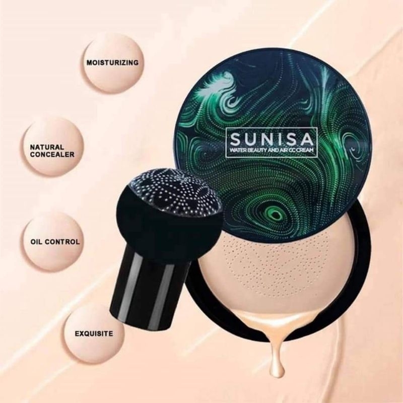 BEDAK SUNISA CUSHION WATERPROOF ORIGINAL BPOM