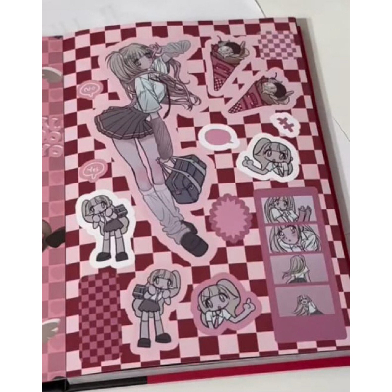 Stiker Korea Domi World Korean Sticker