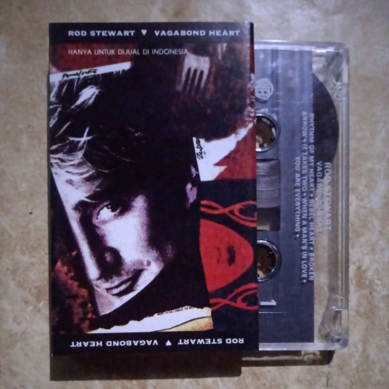 kaset pita Rod Stewart - Vagabond Heart
