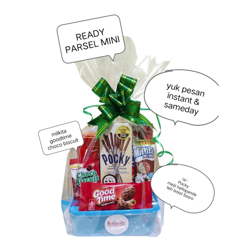 

( Ps.35k ) Ready stok Parcel Mini / parcel lebaran / hampers