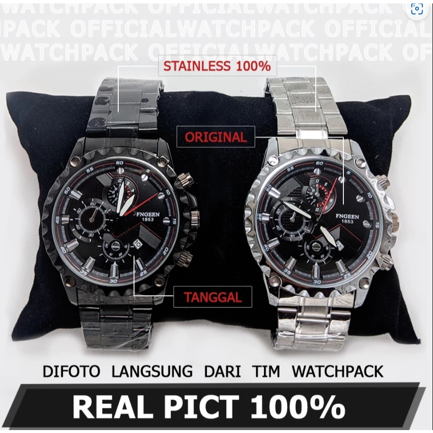 Jam Tangan Pria Fngeen 5757 Original Tahan Air Analog Kalender Army Quartz Anti Air Untuk Pria