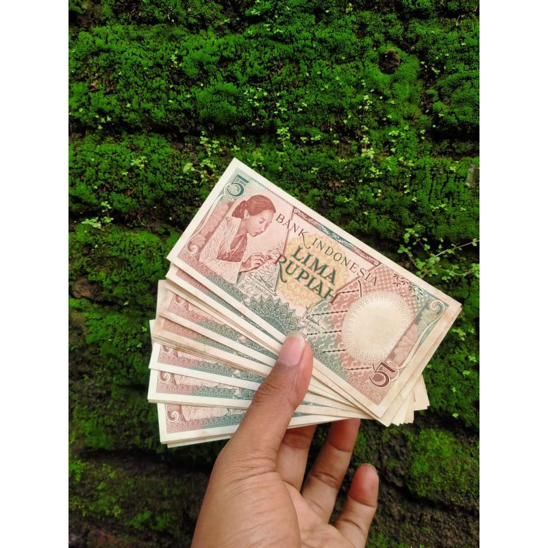 5 Rupiah seri pekerja Marta Collectin 02 Pusatnya koleksi unik