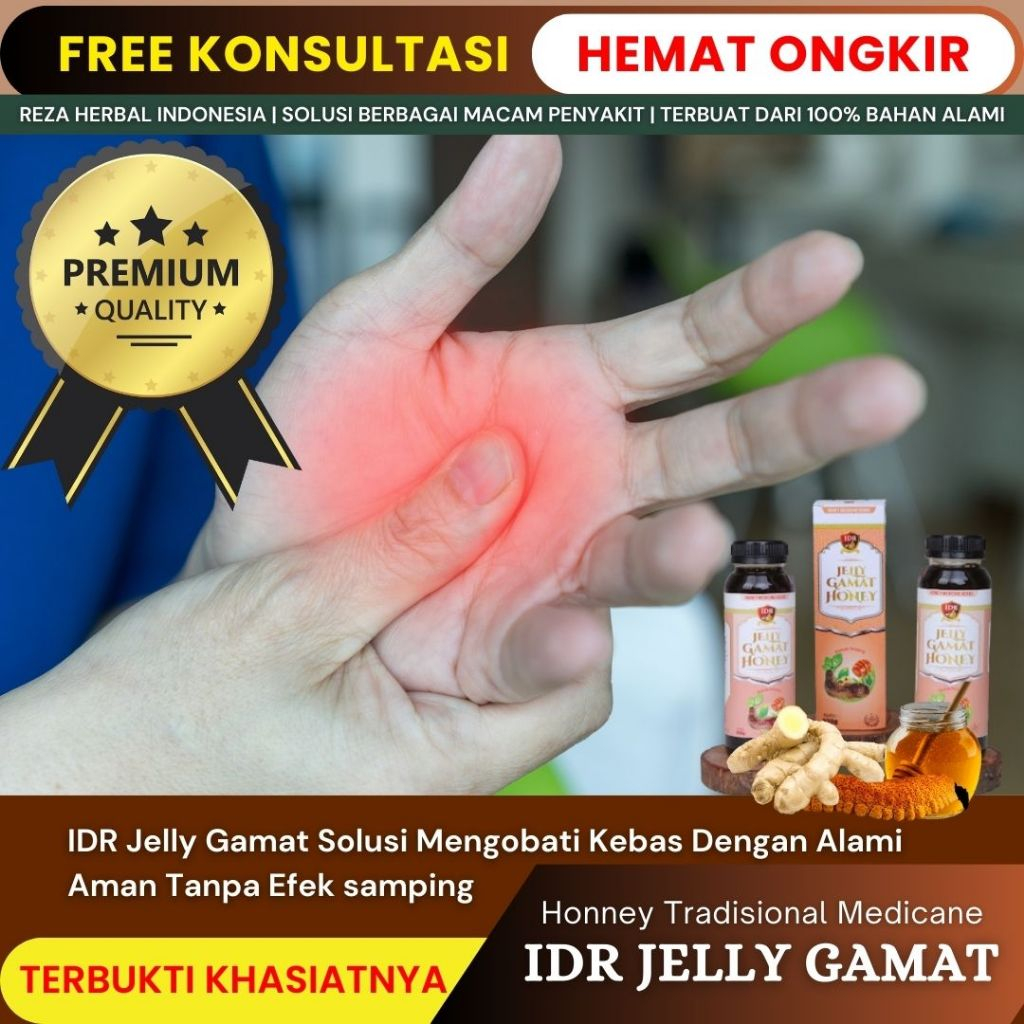 Obat Kebas - IDR Jelly Gamat - Testimoni Terbukti 100 %