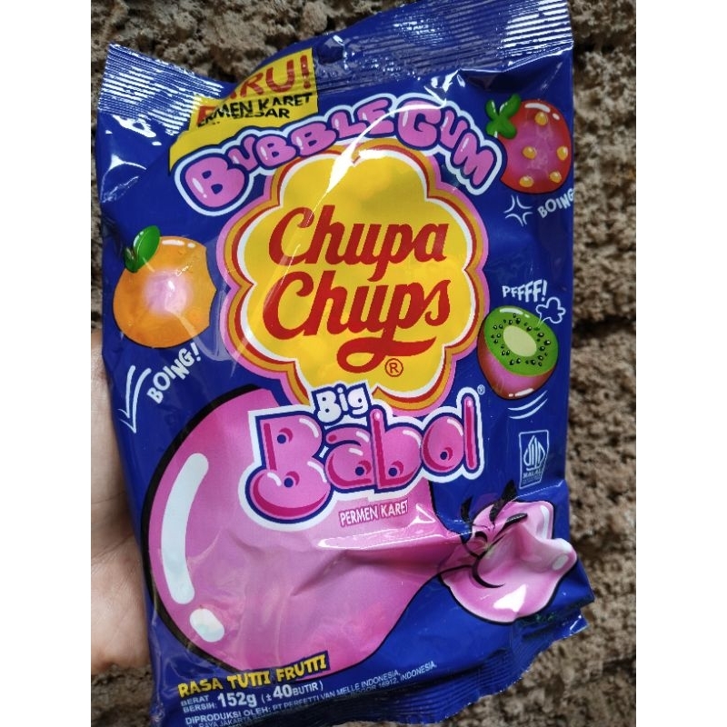 

Permen Chupa Chups Big Babol 1 Pack isi 40 Pcs