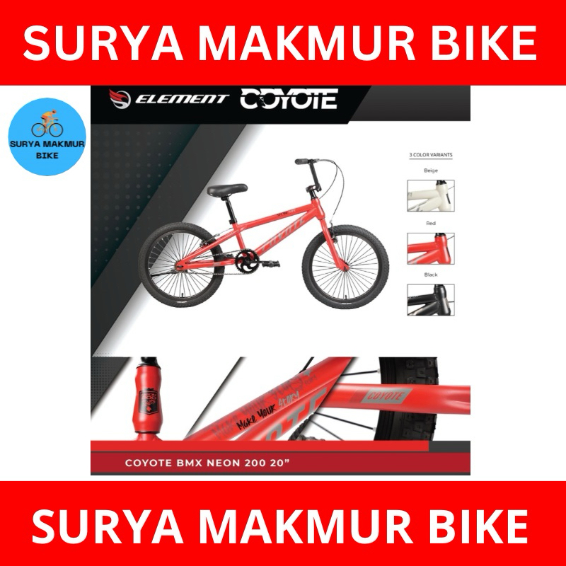 Sepeda bmx 20"ELEMENT COYOTE New