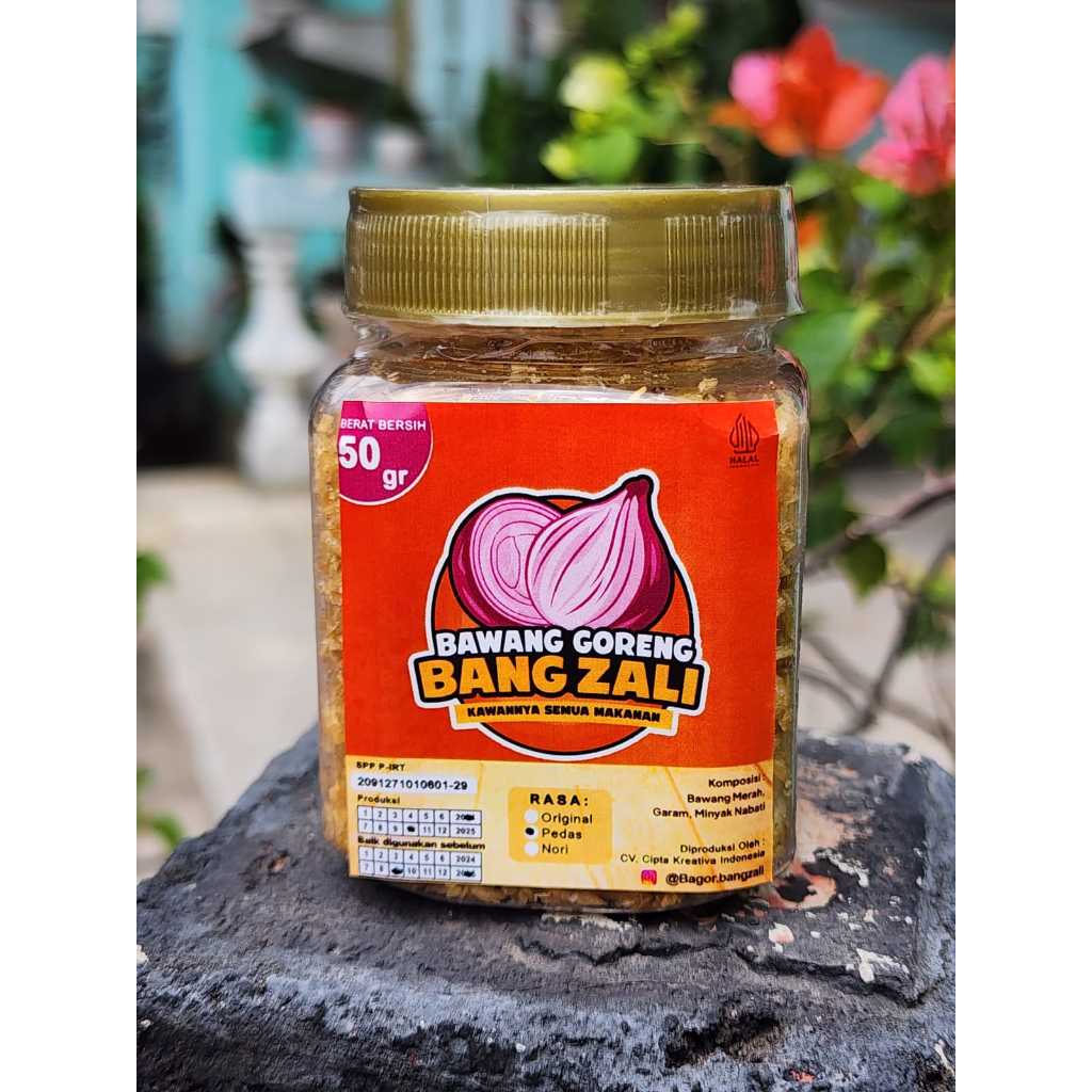 

Bawang goreng Bang Zali - Original 50 gr PREMIUM