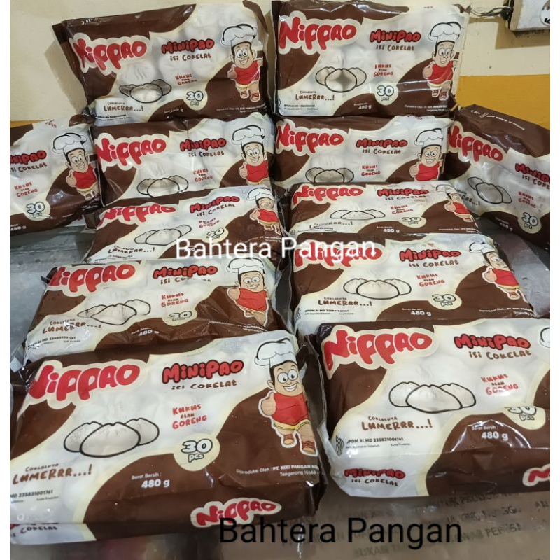 

Nippao Minipao Coklat isi 30pc