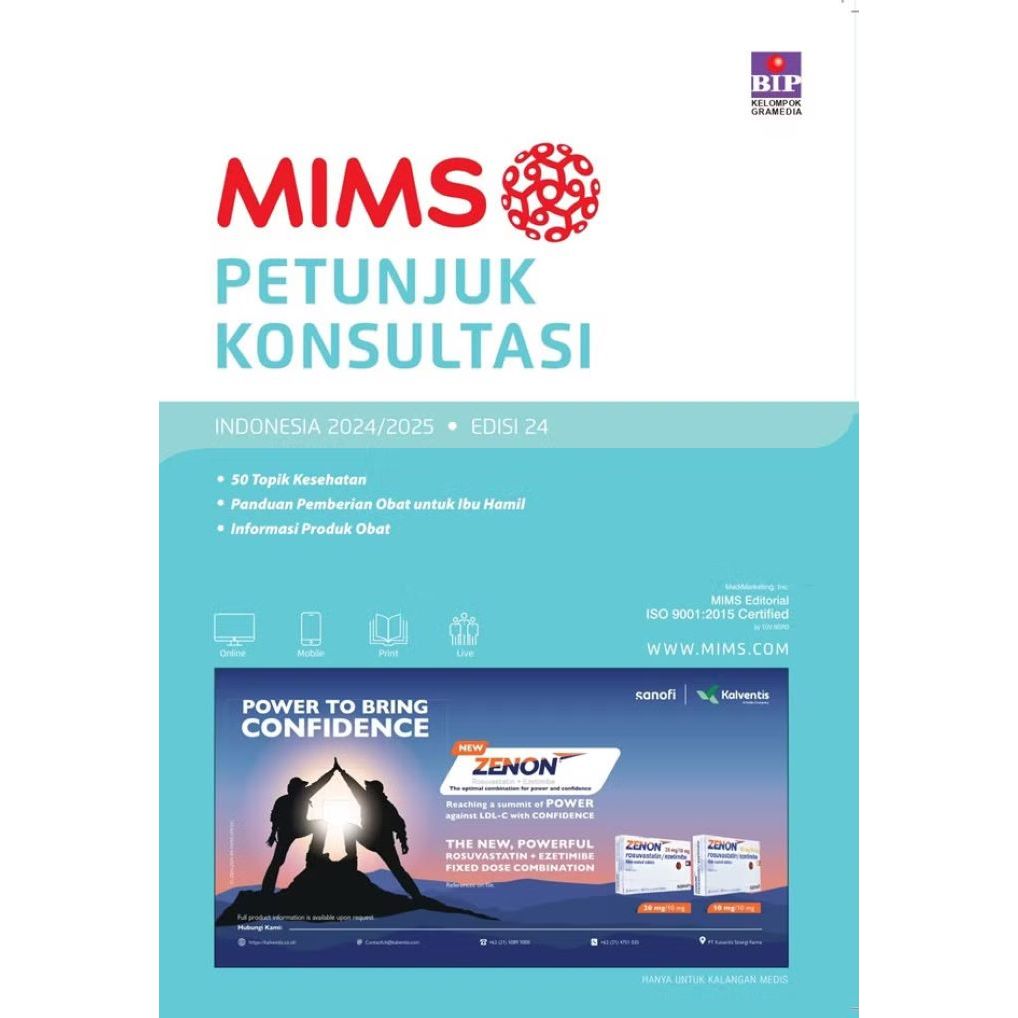 Gramedia - Mims Petunjuk Konsultasi Edisi 24 Tahun 2024/2025