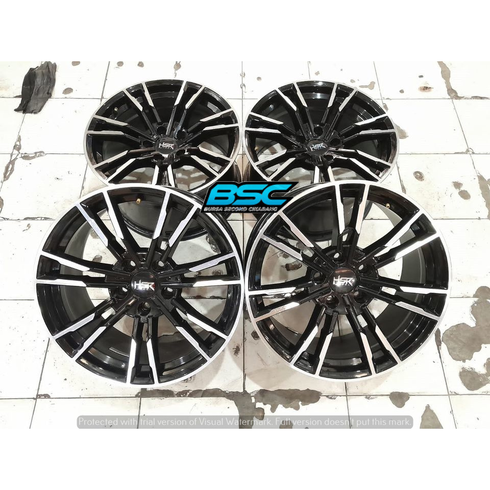 Velg Mobil Racing Bekas R18 HSR Maronge Pcd 5x120 Ring 18 Khusus Buat BMW Pelek Second Seken