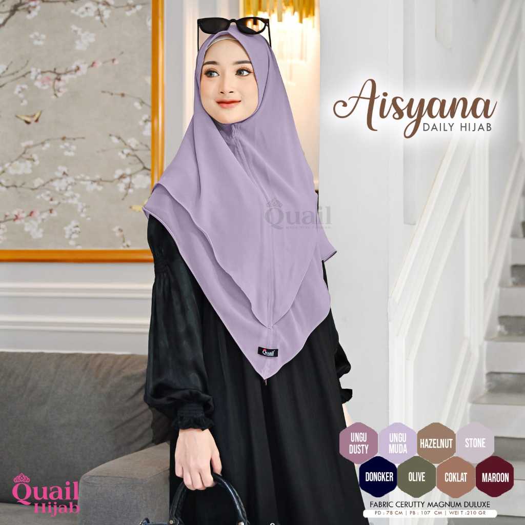 AISYANA KHIMAR ORI QUAIL HIJAB