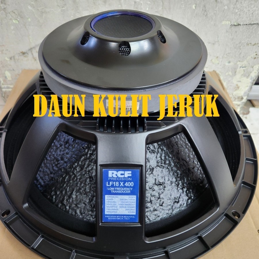 SPEAKER RCF LF18 X400/LF 18X400 18IN SPEAKER GRADE A