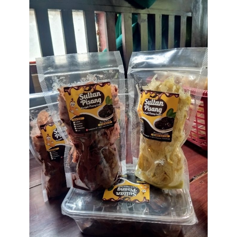 

keripik pisang lumer varian rasa Tiramizu 85gram