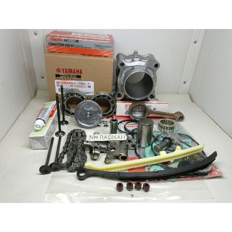 BLOK SEHER PAKET KOMPLIT 3C1 11ITEM YAMAHA VIXION OLD/VIXION NEW ORIGINAL