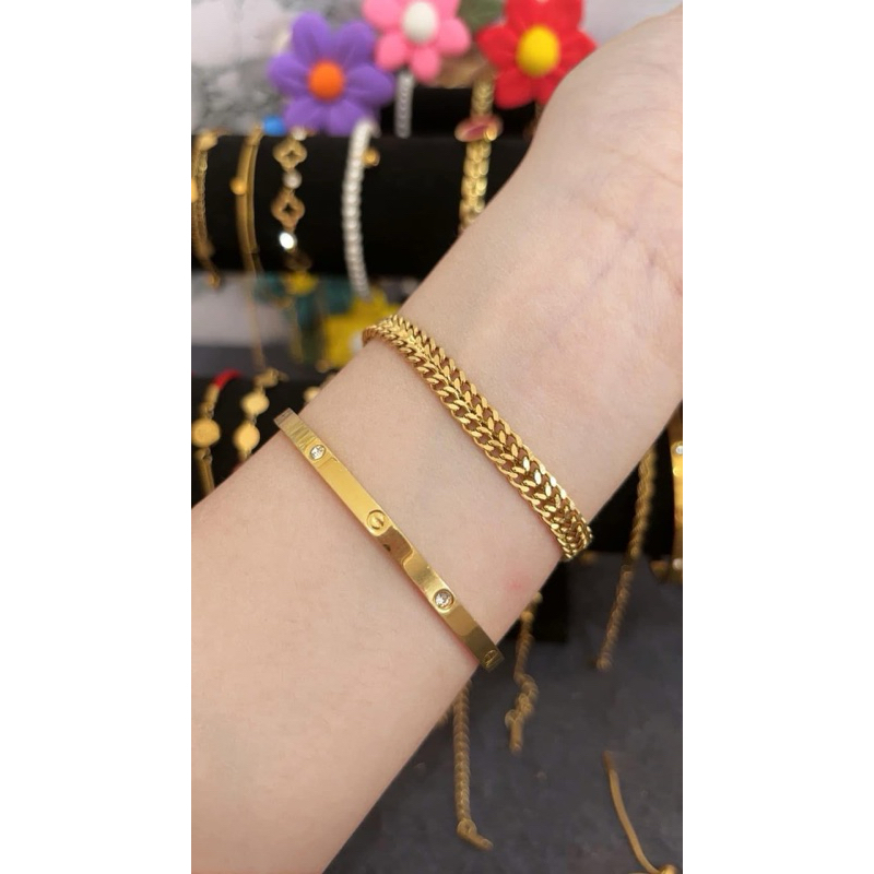 gelang sisik  naga titanium