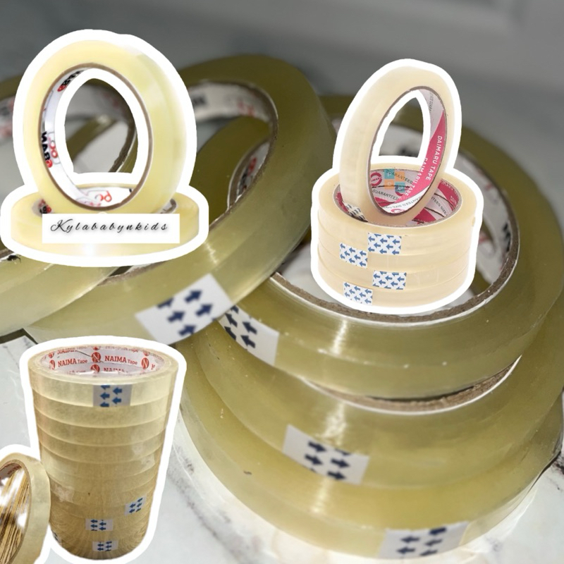 

LAKBAN BENING KECIL SALASIBAN 12mm 90 yard