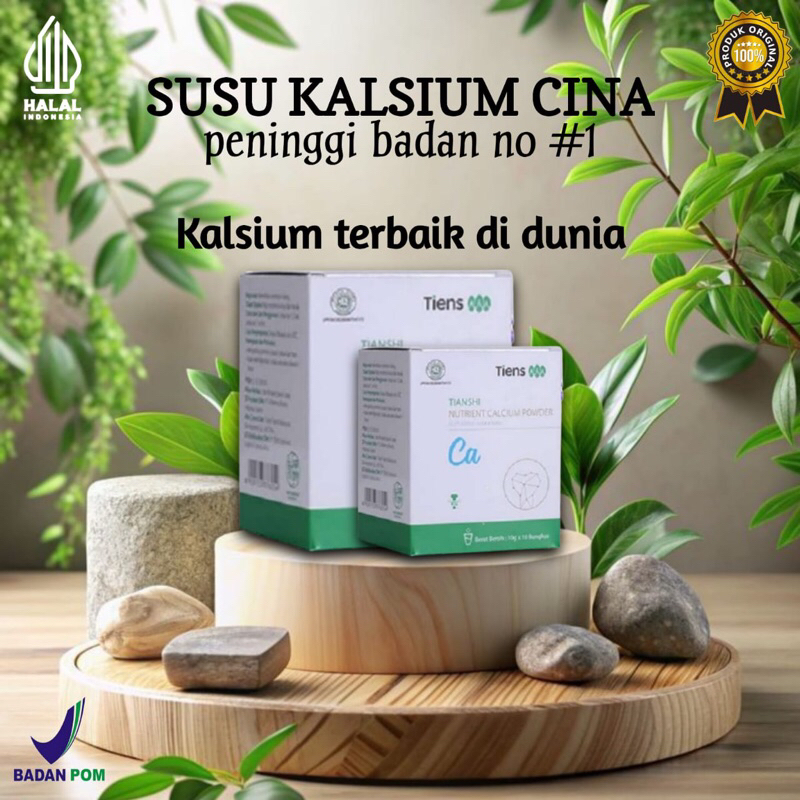 

Nutrien Kalsium Powder Susu Peninggi Badan Dan Patah Tulang Cina 100% Original