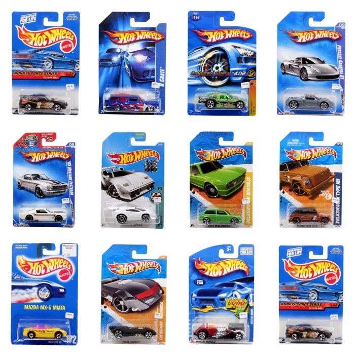 HOT WHEELS BLUE CARD