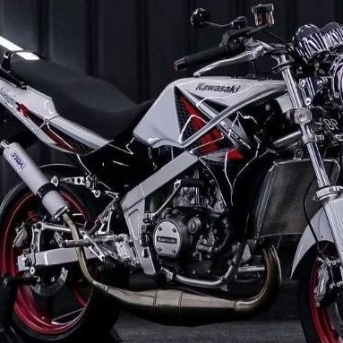 STRIPING STIKER LIST NINJA R TAHUN 2013 PUTIH MERAH STIKER NINJA R 2013 PUTIH