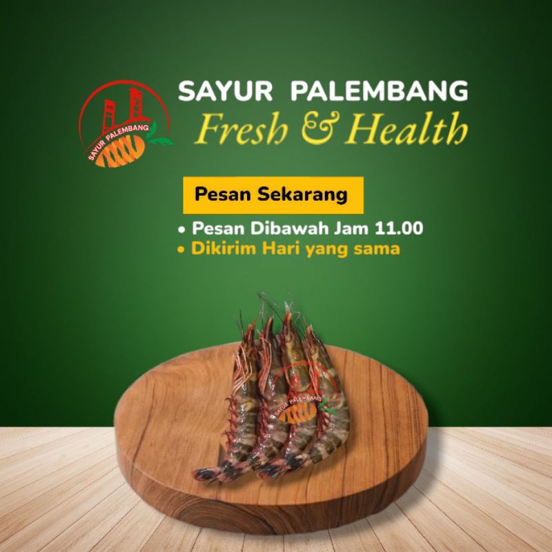 

Udang Cat 1KG - Sayur Palembang