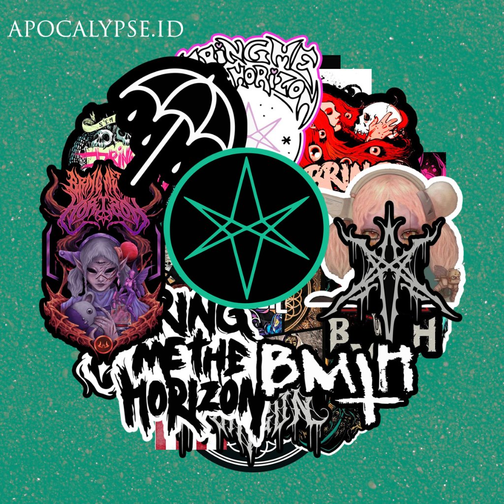 

STIKER BRING ME THE HORIZON - STICKER PACK - VINYL ANTI AIR Stiker Helm / Laptop / aksesories