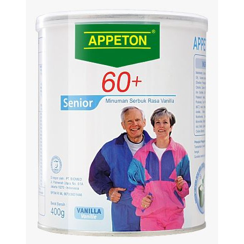 

APPETON WEIGHT GAIN SENIOR 60+ 400G VANILA