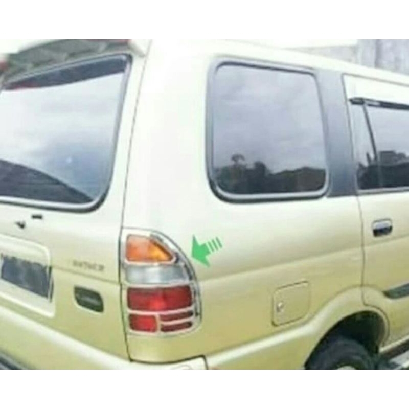 garnis chrome stop lamp isuzu panther kapsul
