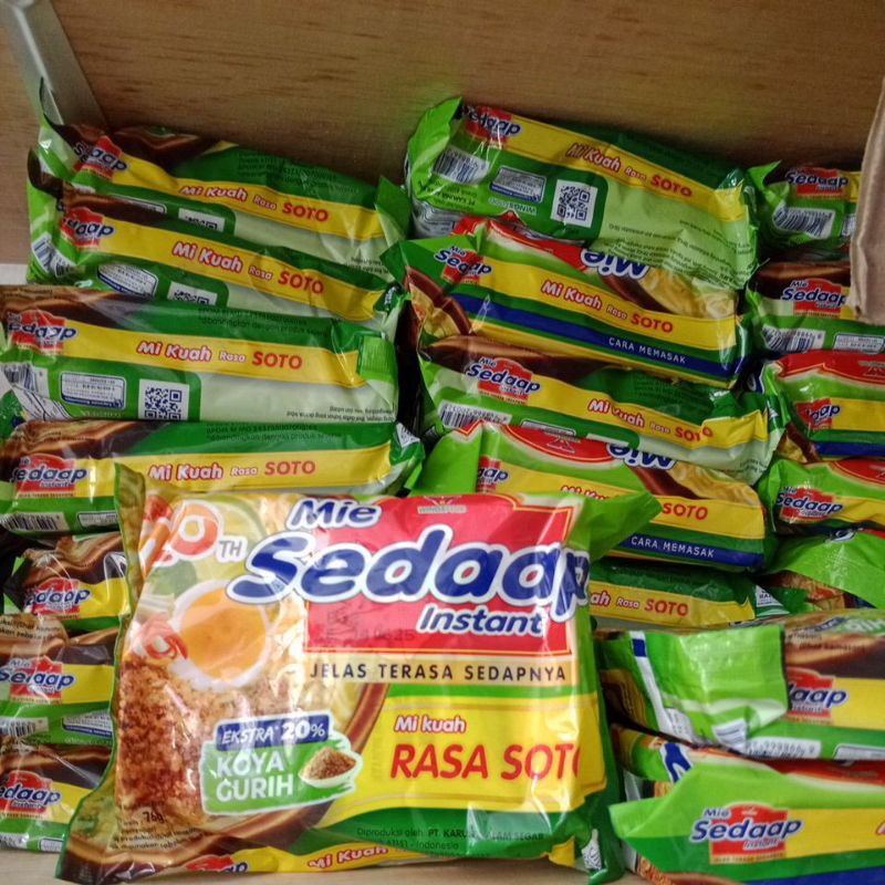 

MIE SEDAAP INSTAN RASA SOTO 76g