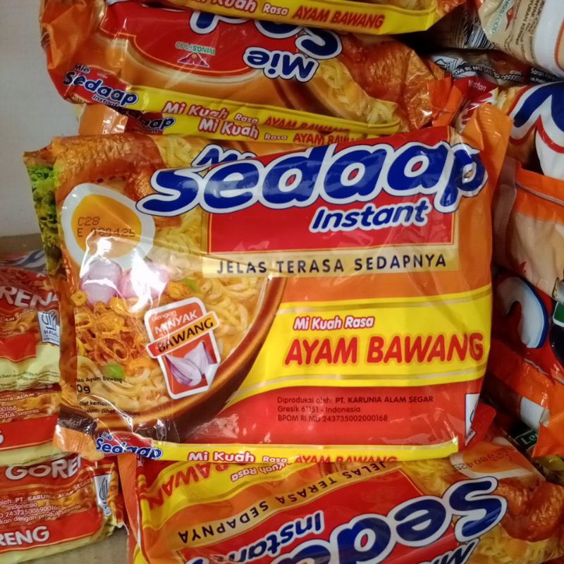 

MIE SEDAAP INSTAN KUAH RASA AYAM BAWANG 70g