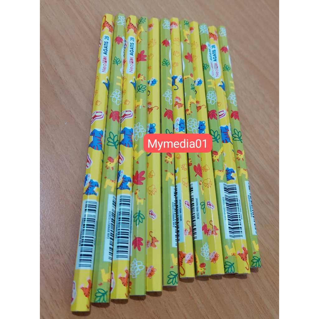 

PENSIL AGATIS 2B W-301 DAN W-302 12PCS TERMURAH (GROSIR)