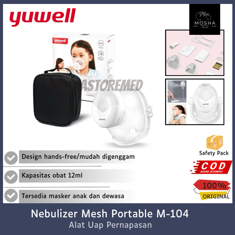 YUWELL-Nebulizer Anak Mesh M104